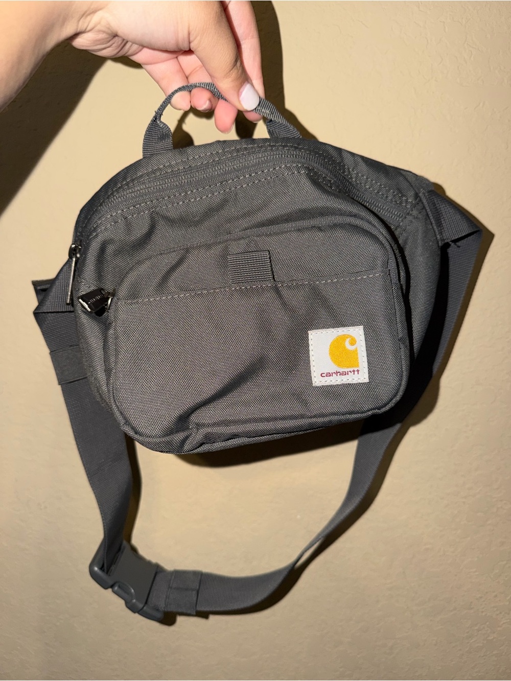 Carhartt Gray Sling Bag / Hip Pack